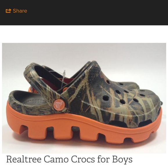 CROCS Other - Real tree camo Crocs advantage max 4 Size 10-11